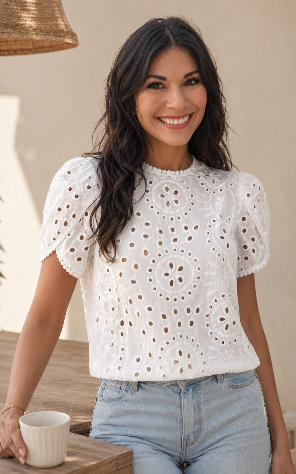 Blusa Luna Broderie