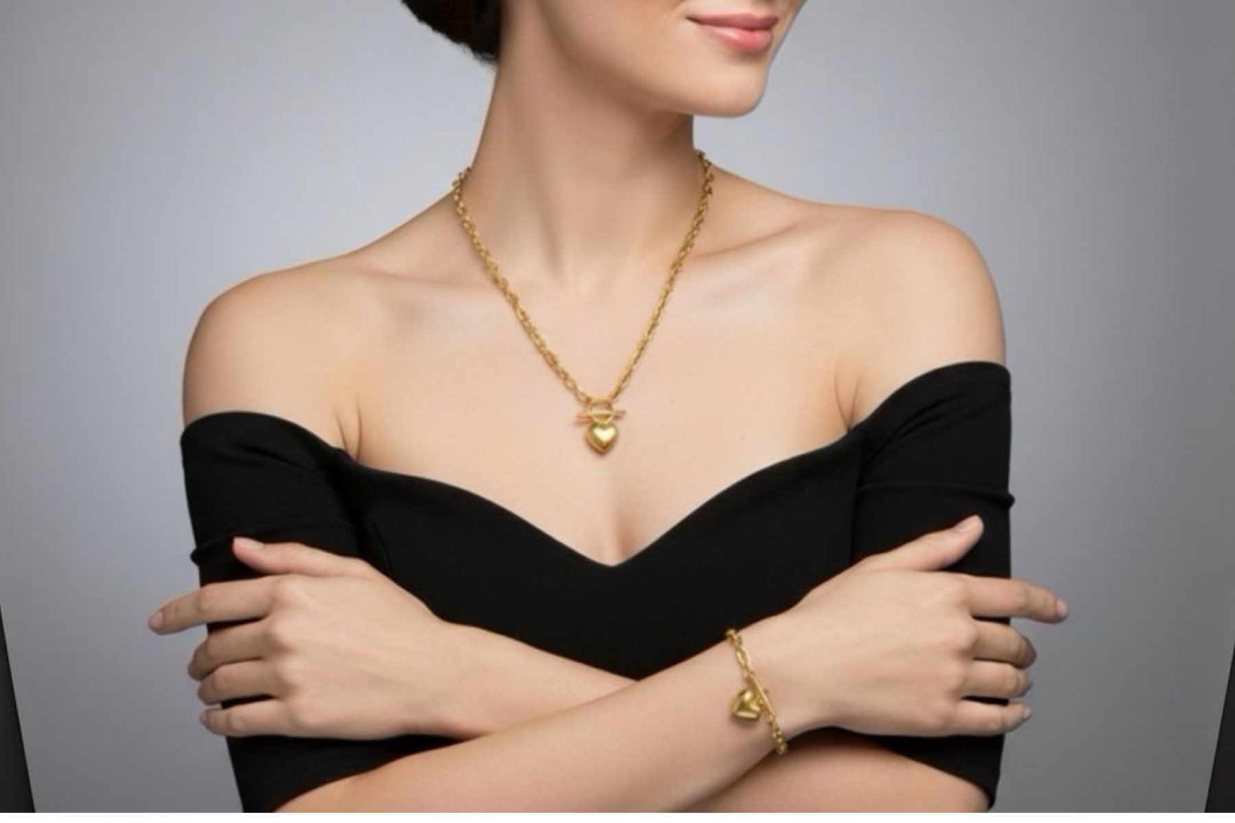 Romance: Conjunto de Collar y Pulsera
