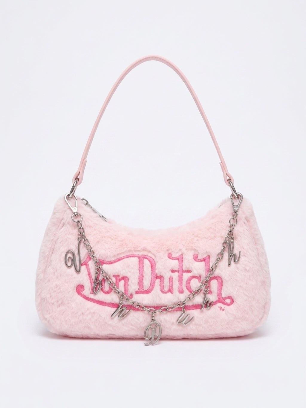Bolso Von Dutch Fluffy Pink - frente