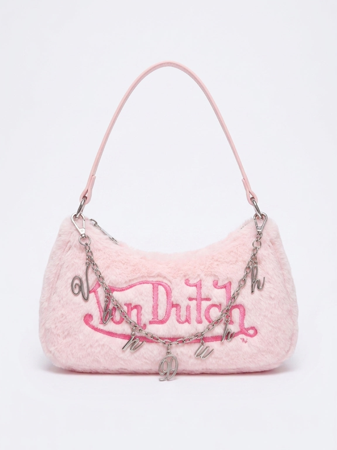 Bolso Von Dutch Fluffy Pink - frente