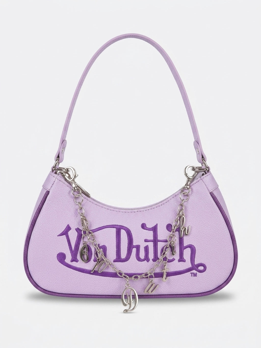 Bolso Von Dutch Lilac - frente