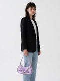 Bolso Von Dutch Lilac - modelo lateral