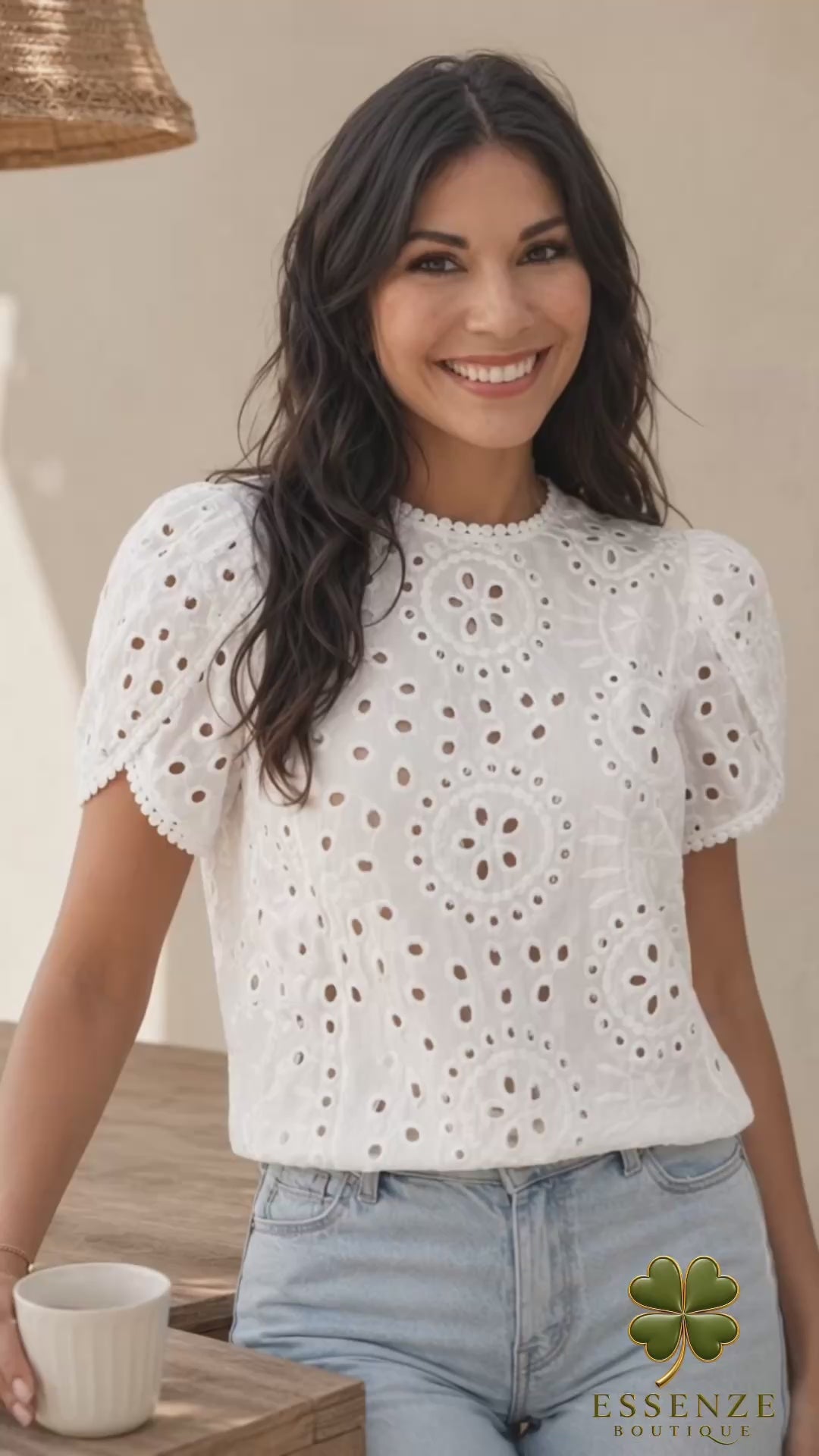 Blusa Luna Broderie